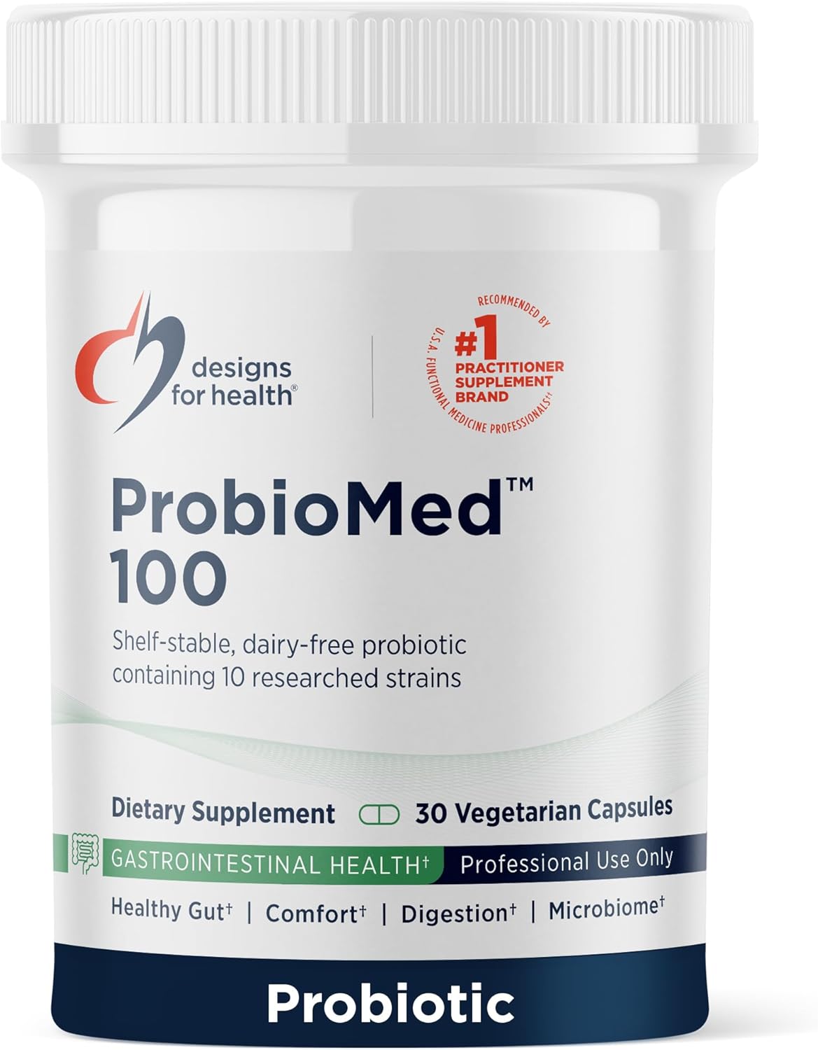 ProbioMed 100 Probiotics for Digestive Health with 10 Strains