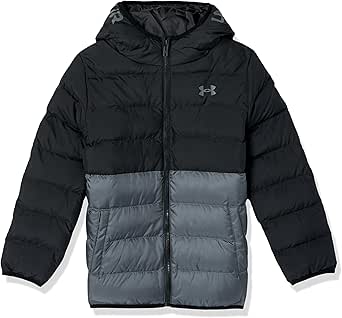 Under Armour Boys' Pronto Colorblock Puffer Jacket for Winter