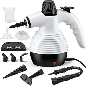 Handheld Steam Cleaner for Home Use with 10 Accessory Kit