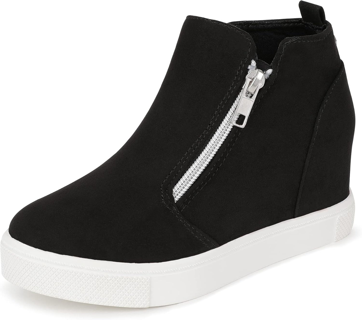 Girls Wedge Sneakers High Top Platform Shoes for Kids Style