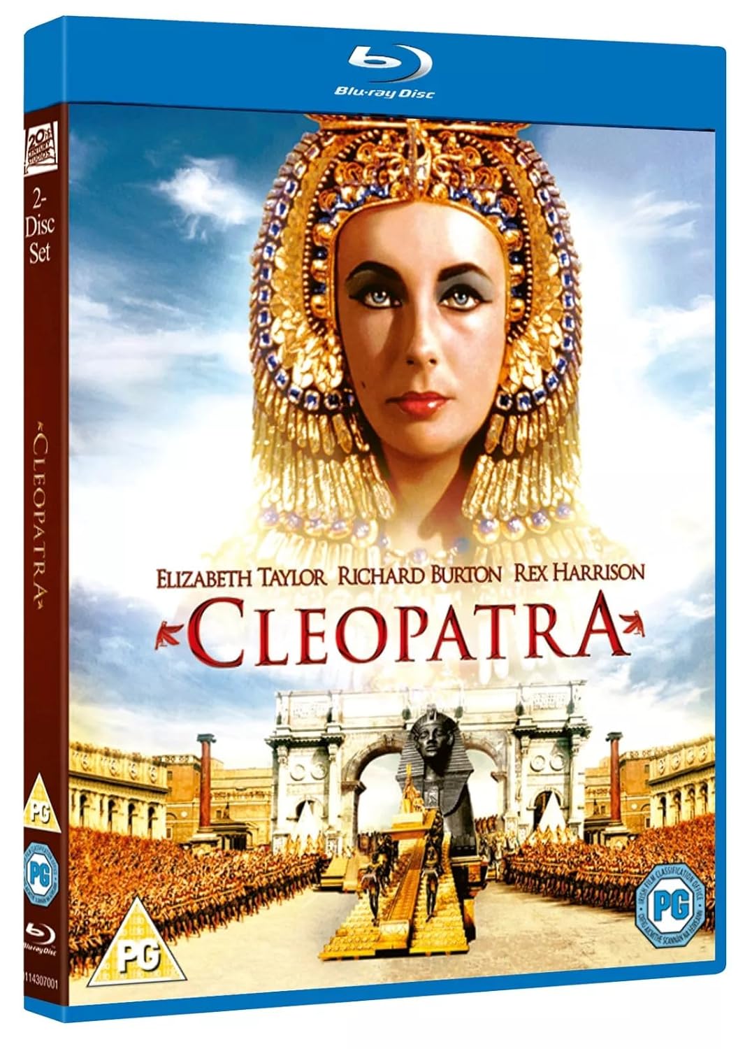 Cleopatra Blu-ray - A Timeless Classic Starring Elizabeth Taylor