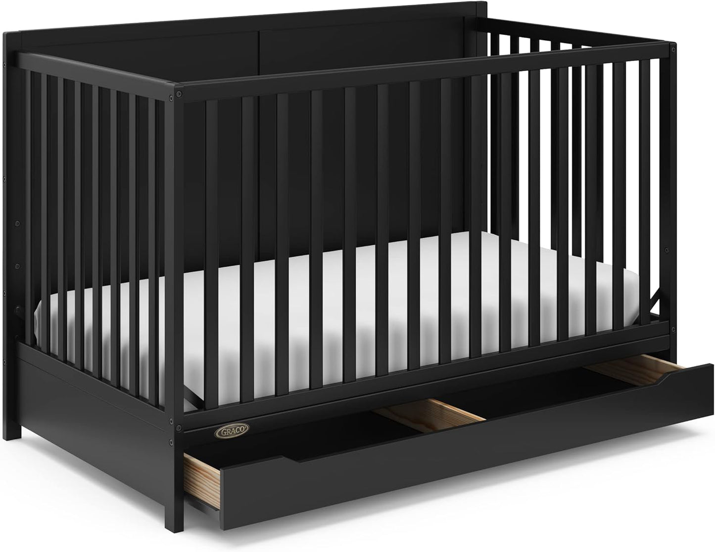 Graco Melrose 5-in-1 Convertible Crib with Drawer for Versatile Use