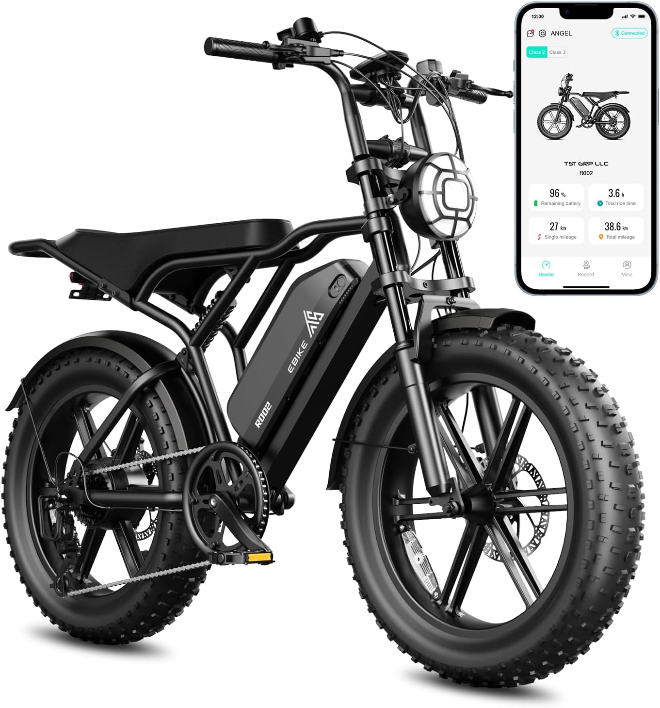 TST Electric Bike for Adults: 1500W Peak Power & Comfort