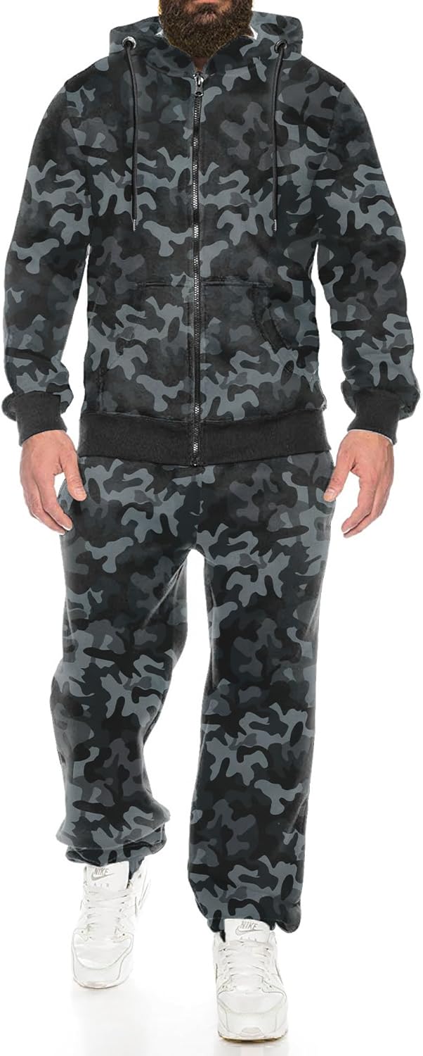 COOFANDY Men's 2 Piece Tracksuit Set for Casual Sports Wear