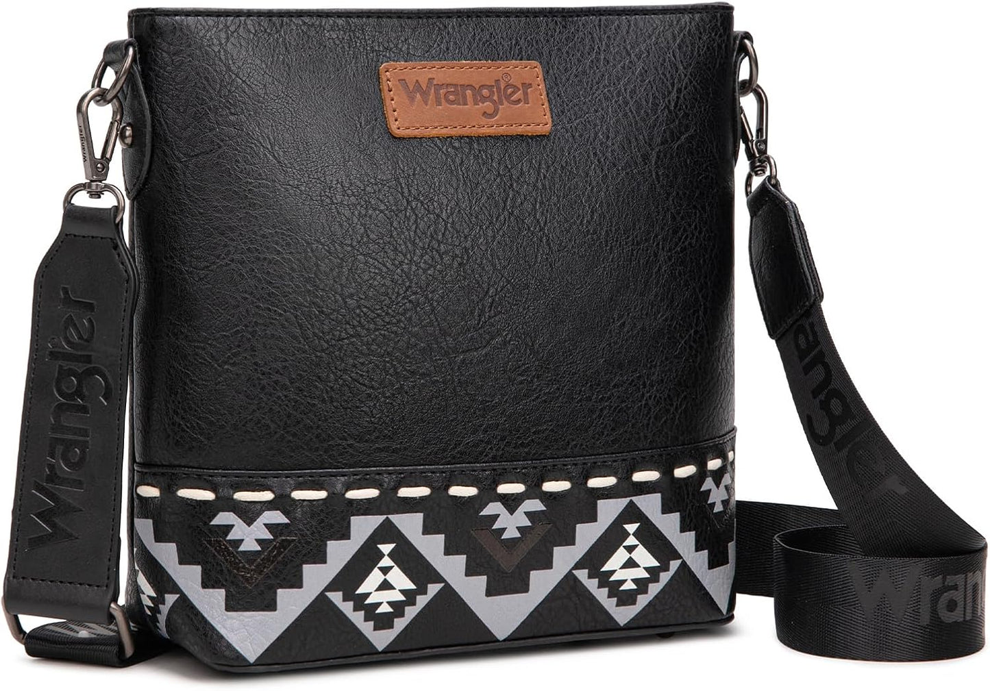Wrangler Crossbody Purses for Women with Unique Aztec Design