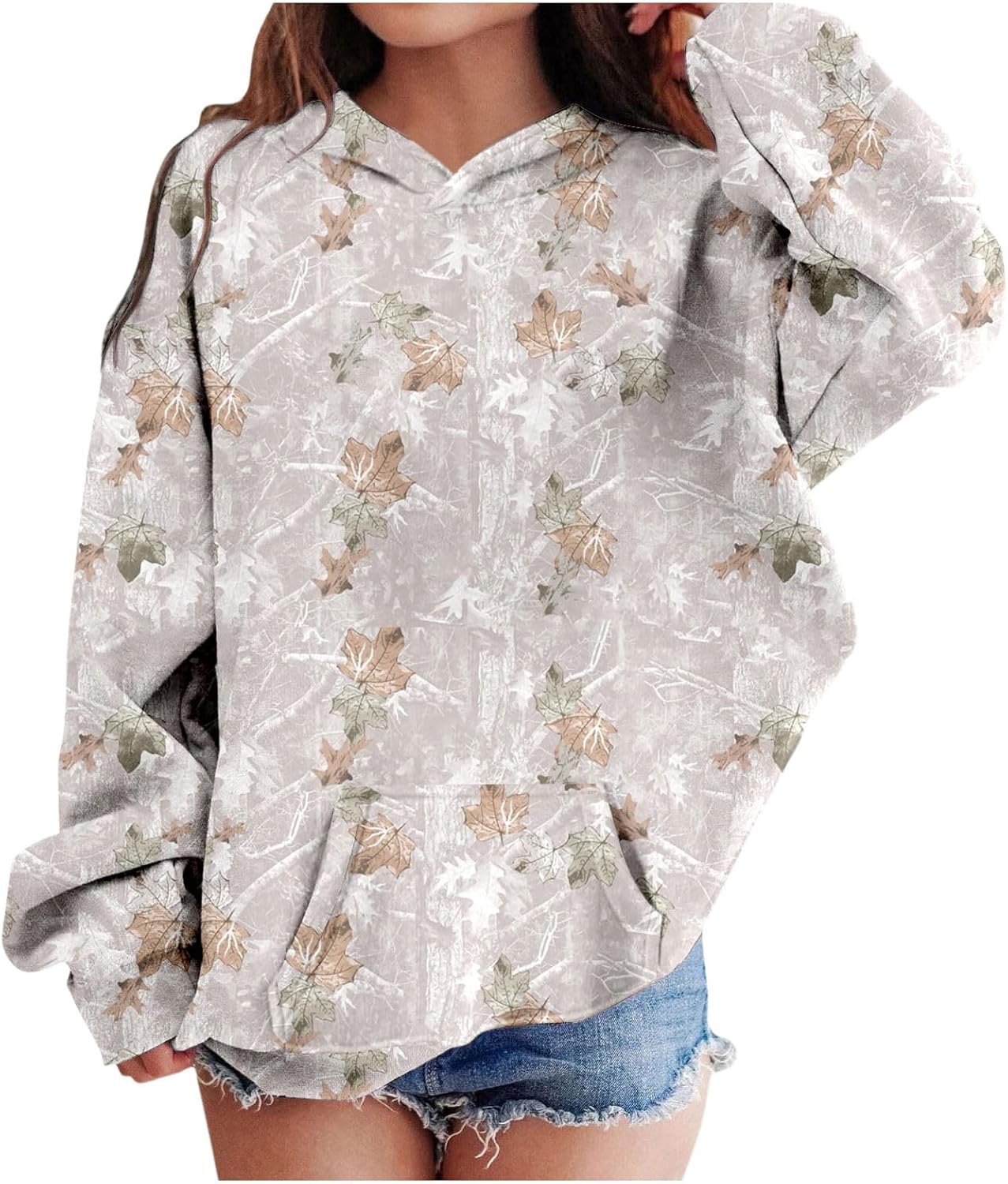 Camouflage Print Toddler Hoodies: Stylish & Cozy