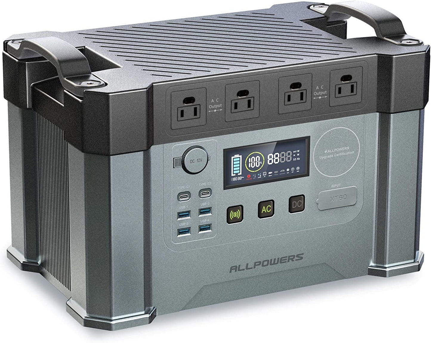 ALLPOWERS Portable Solar Generator - Reliable Off-Grid Power