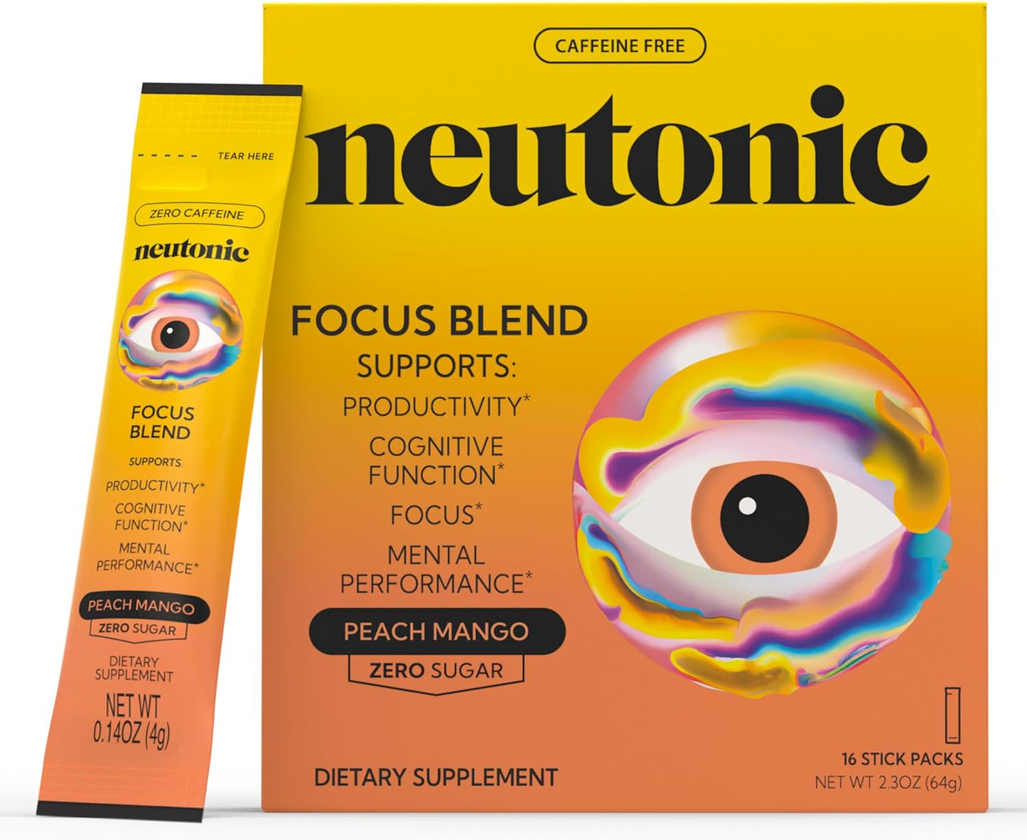 Neutonic Nootropic Focus Blend Powder for Enhanced Clarity