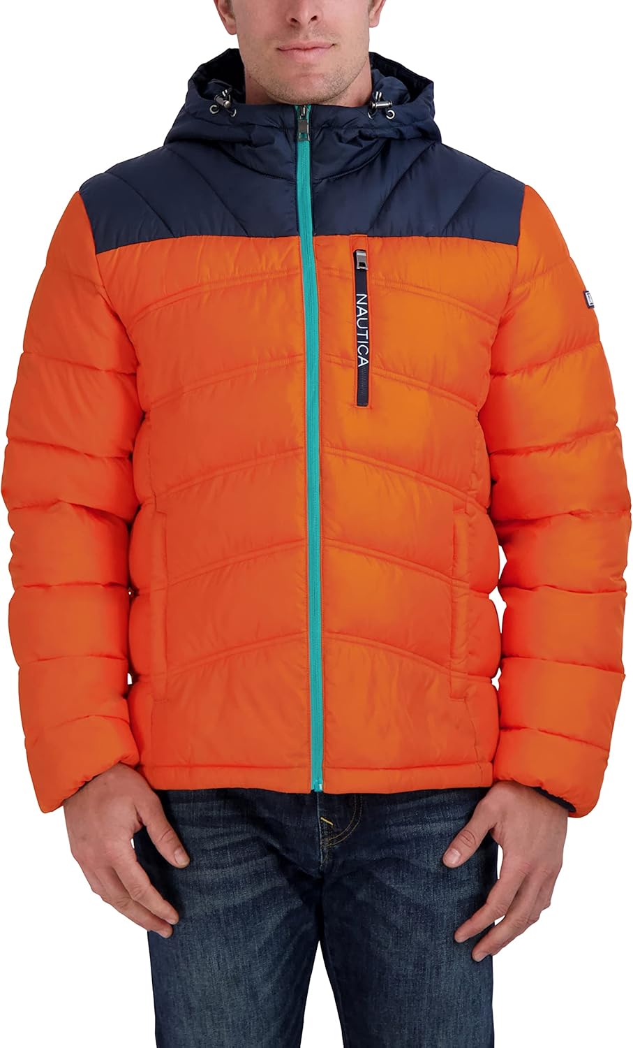 Nautica Water Resistant Men's Quilted Jacket