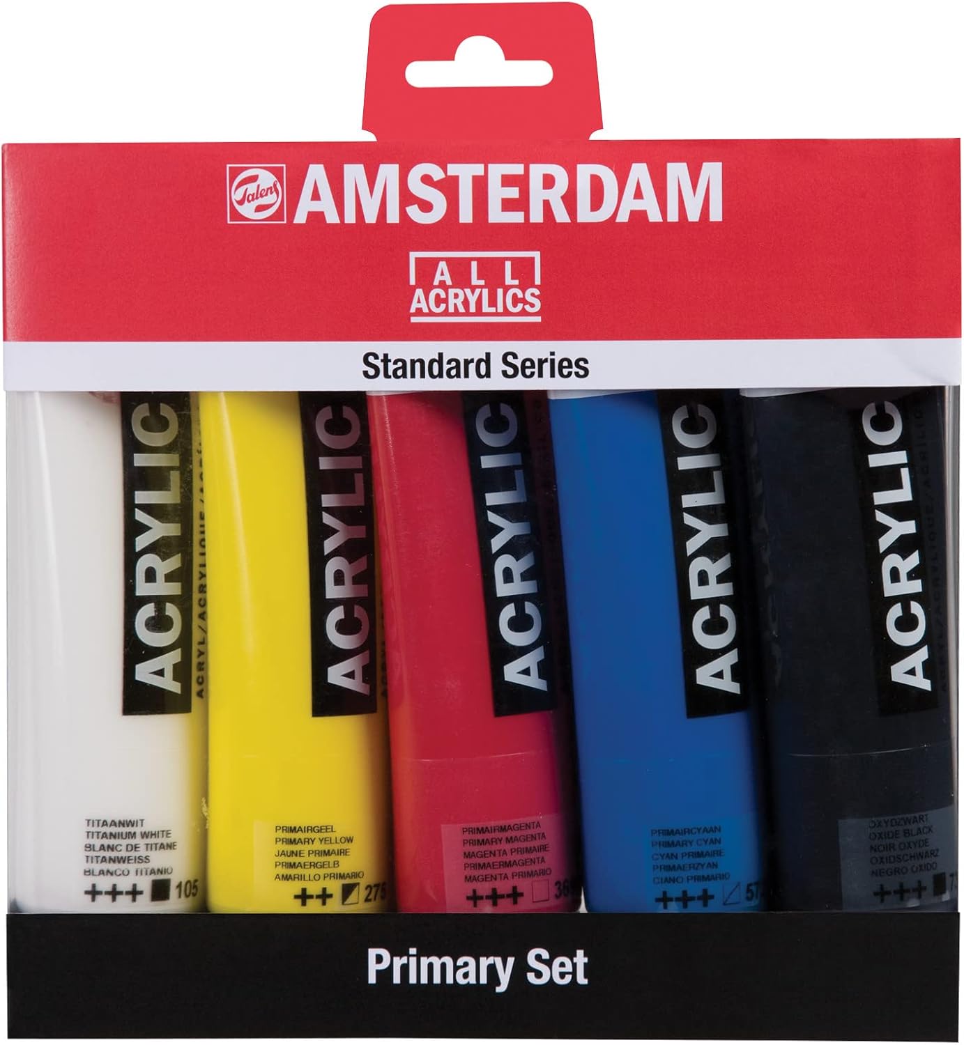Amsterdam Standard Series Acrylics Primary Set 5x 120 ml Review