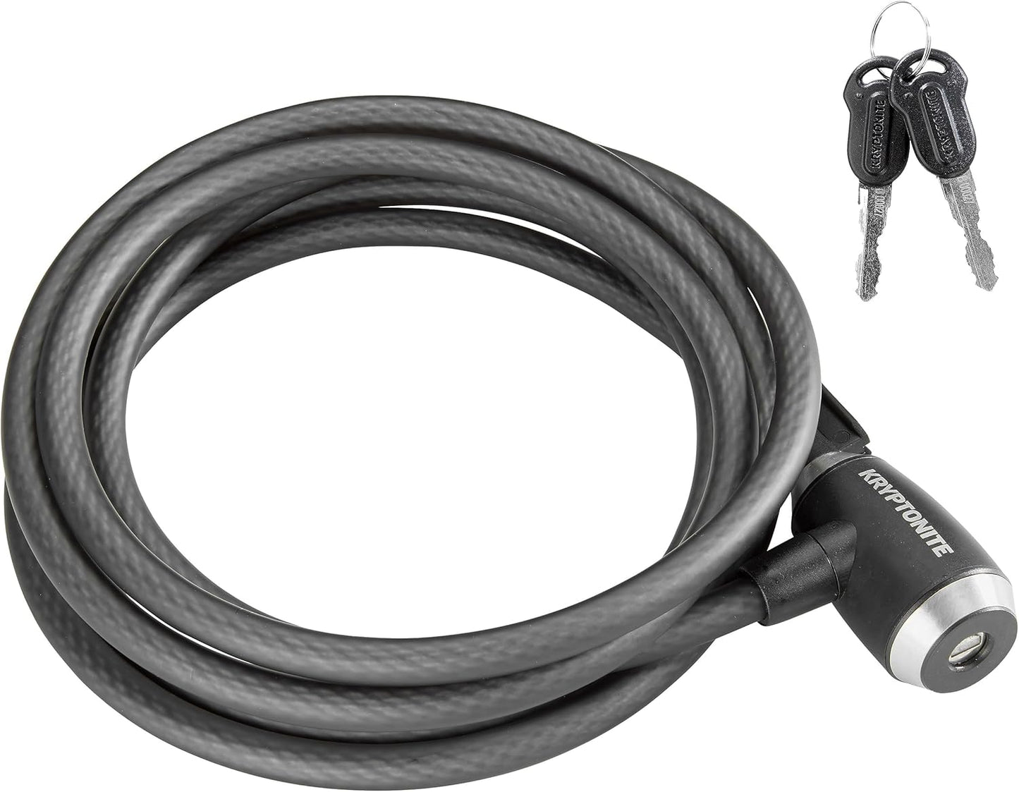 KryptoFlex Bike Lock Cable - Heavy Duty 12mm Steel Security Lock