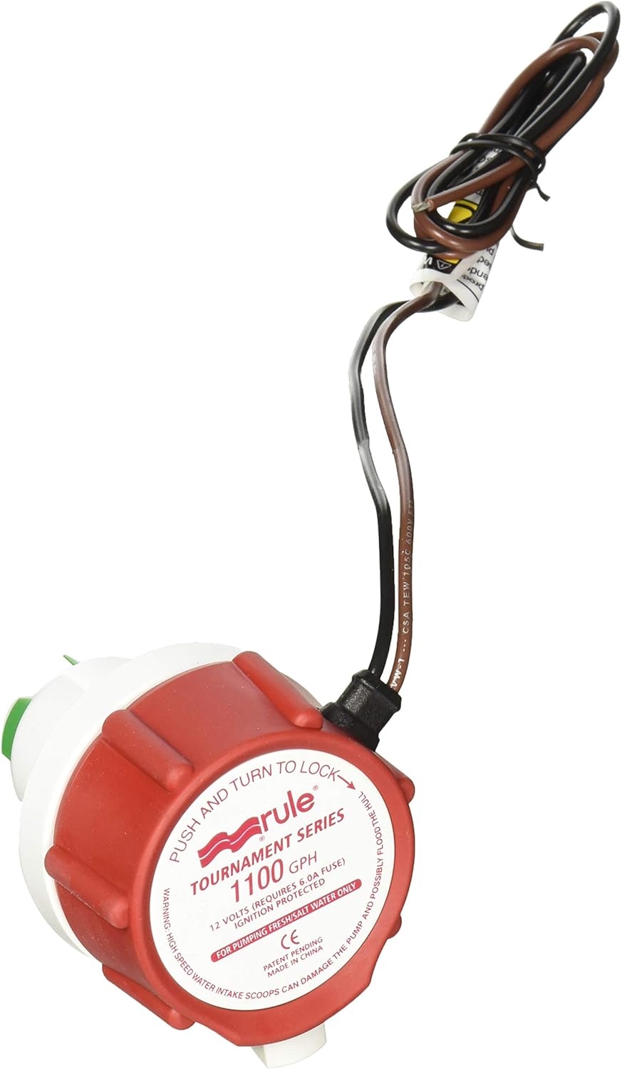 Jabsco Rule Marine Replacement Motor for Livewell Pumps