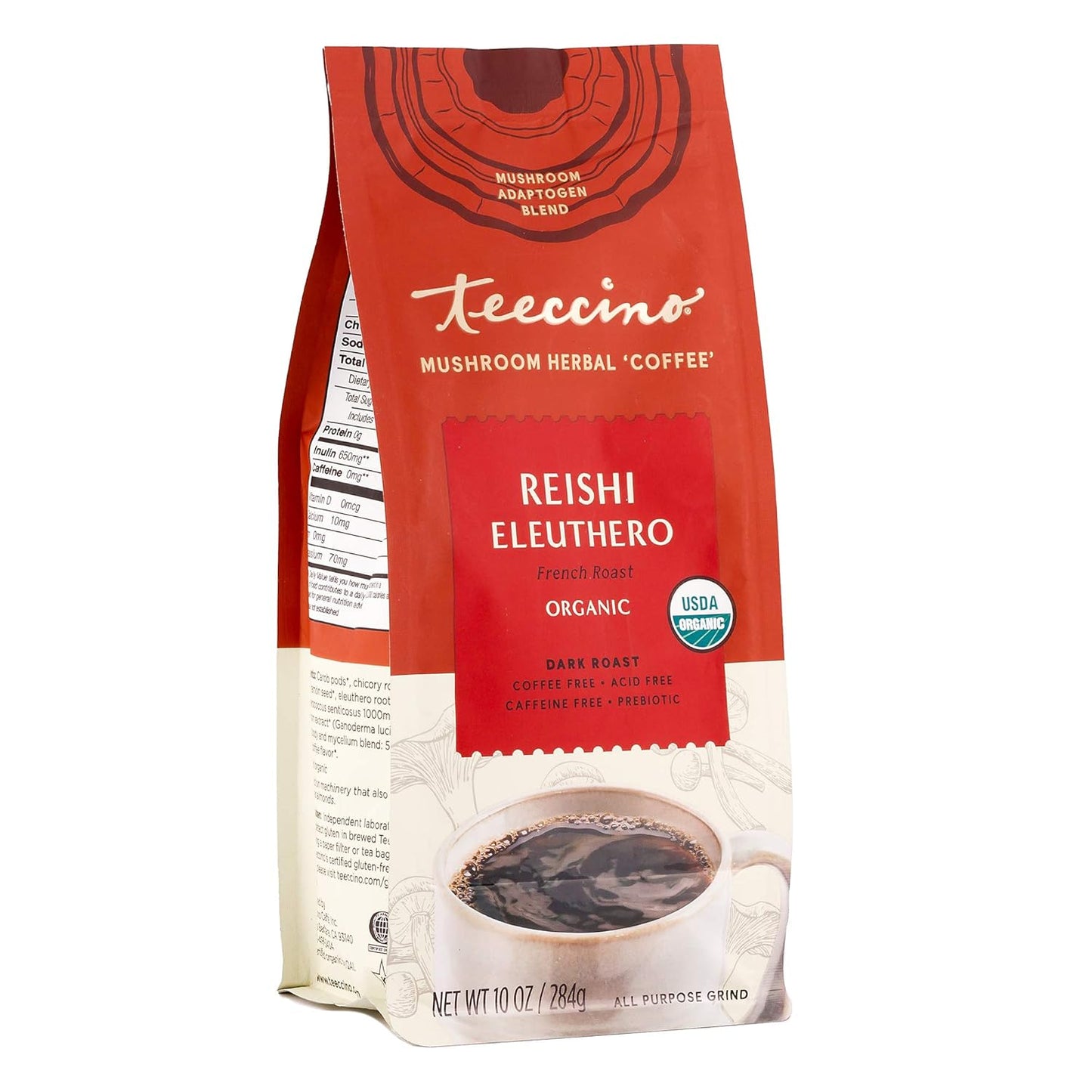 Organic Adaptogenic Herbal Mushroom Coffee - Dark Roast