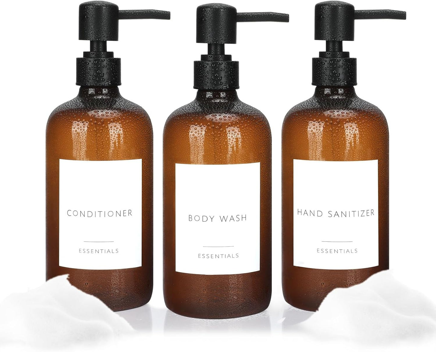 Nellyke Set: Refillable Soap Dispensers - Modern & Convenient!