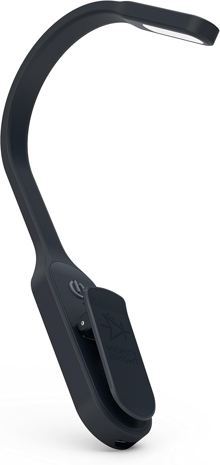 Mighty Bright Recharge Clip On Book Light for Reading in Bed
