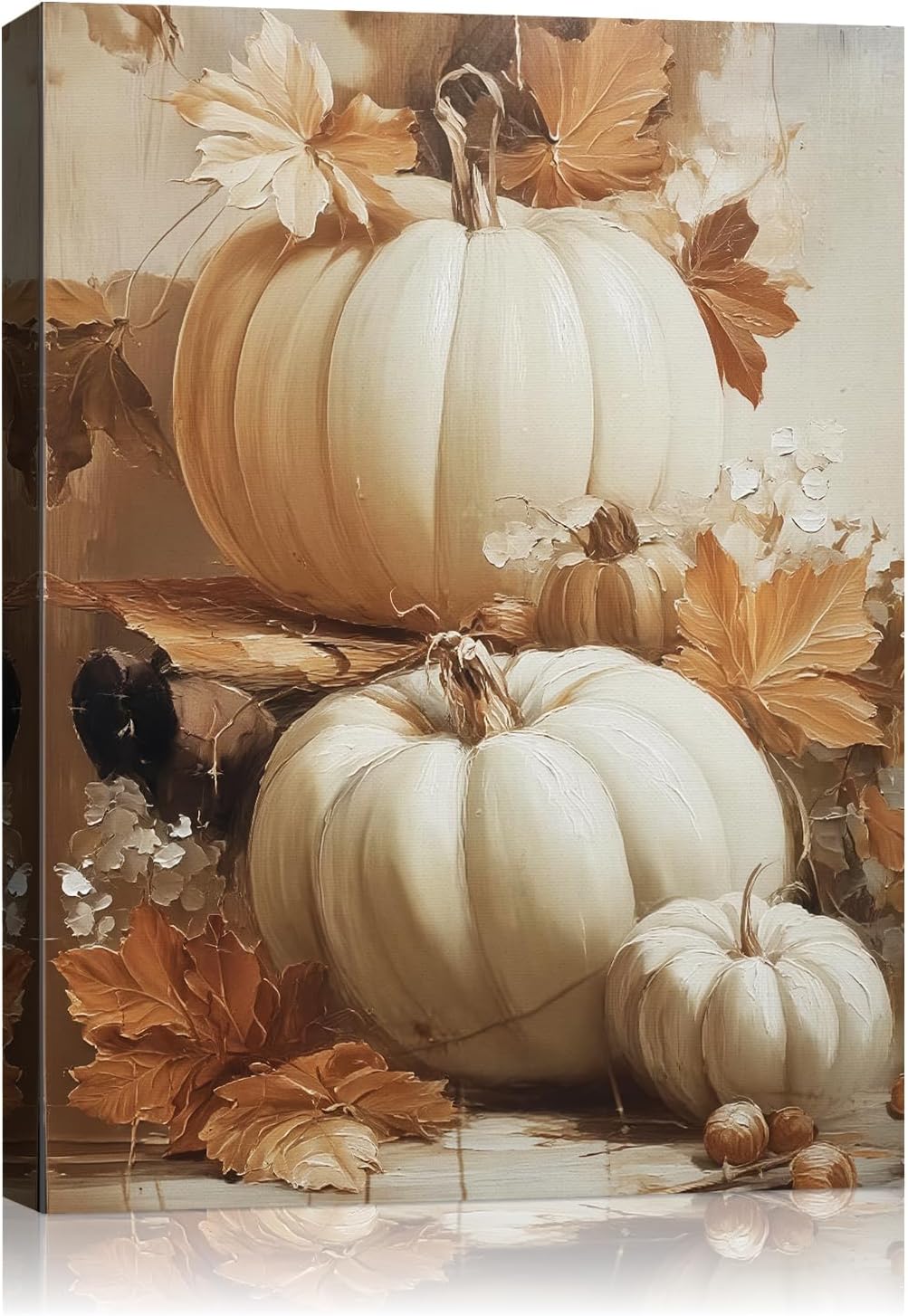 Rustic Autumn Pumpkin Wall Art Decor for Cozy Fall Vibes
