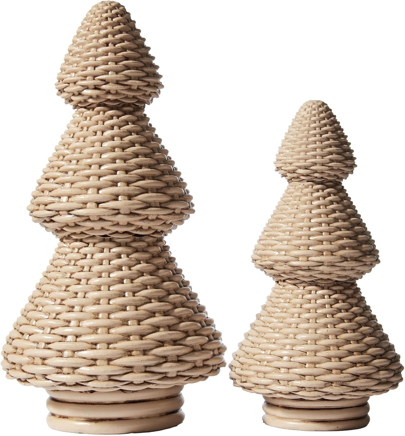 Brown Christmas Tree Figurines for Unique Holiday Decor