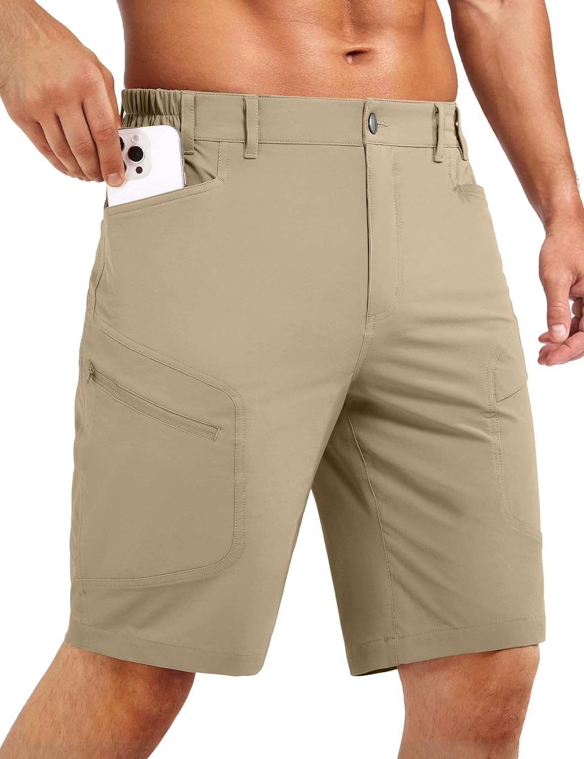 Stlight Men's Hiking Cargo Shorts Quick Dry Lightweight Tactical