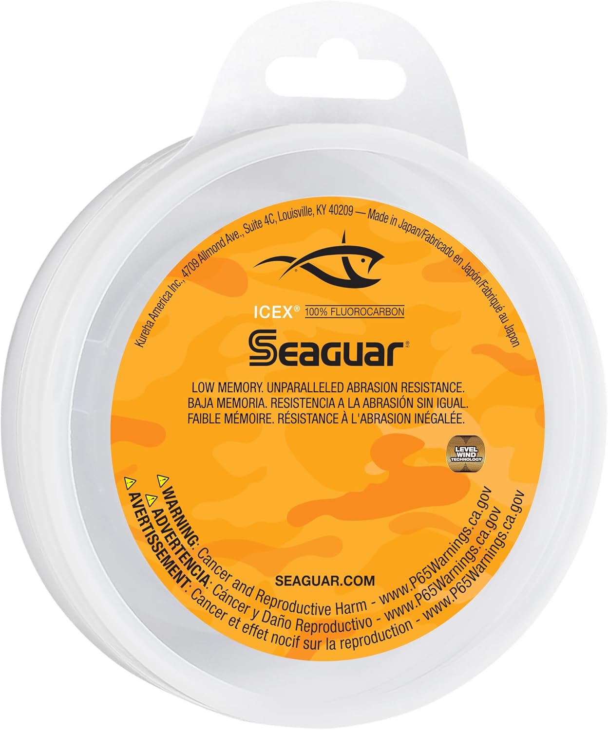 Seaguar IceX Fluorocarbon Fishing Line - Supreme Abrasion Resistance!