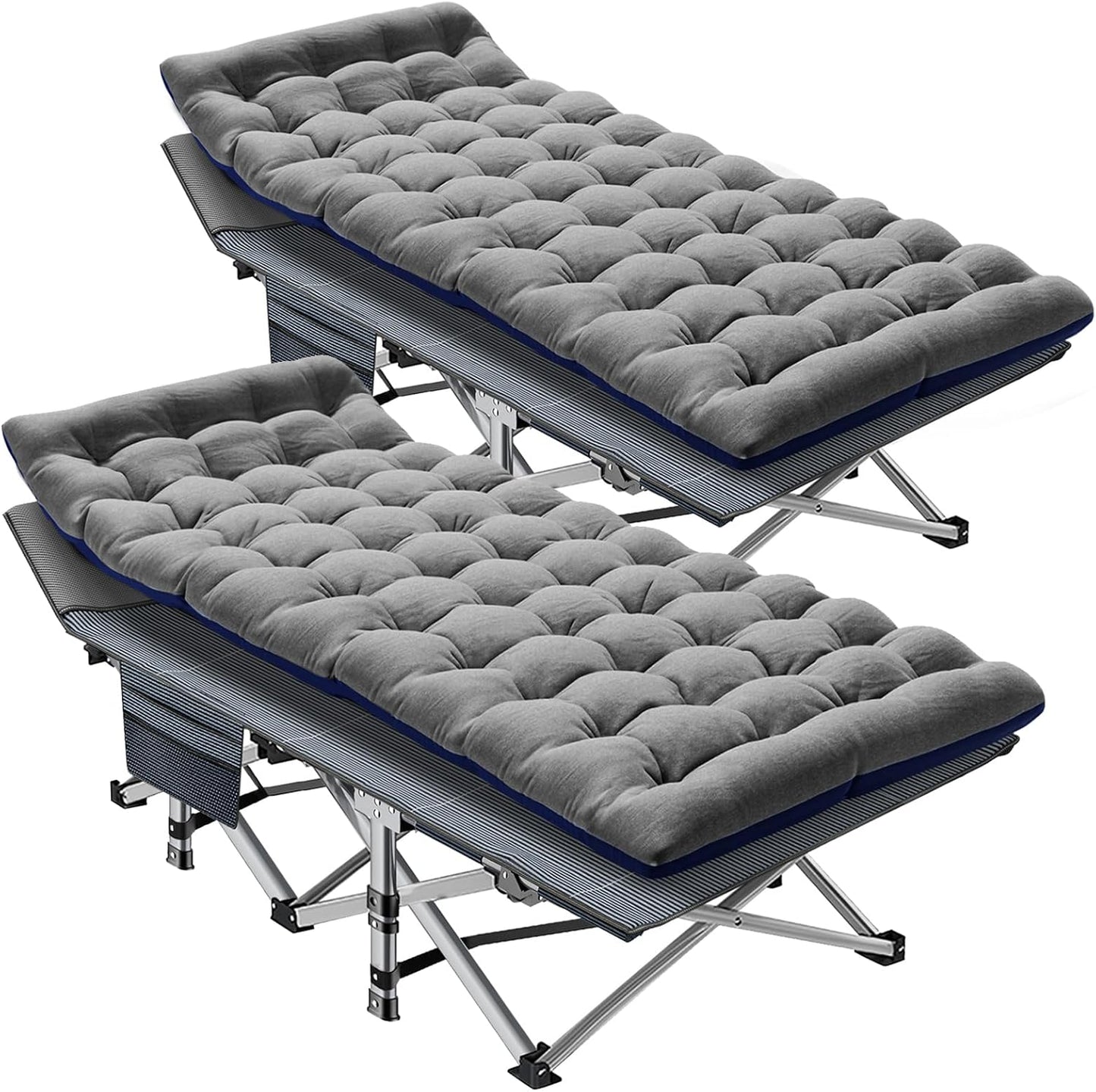 LILYPELLE Folding Camping Cot for Comfortable Outdoor Sleep