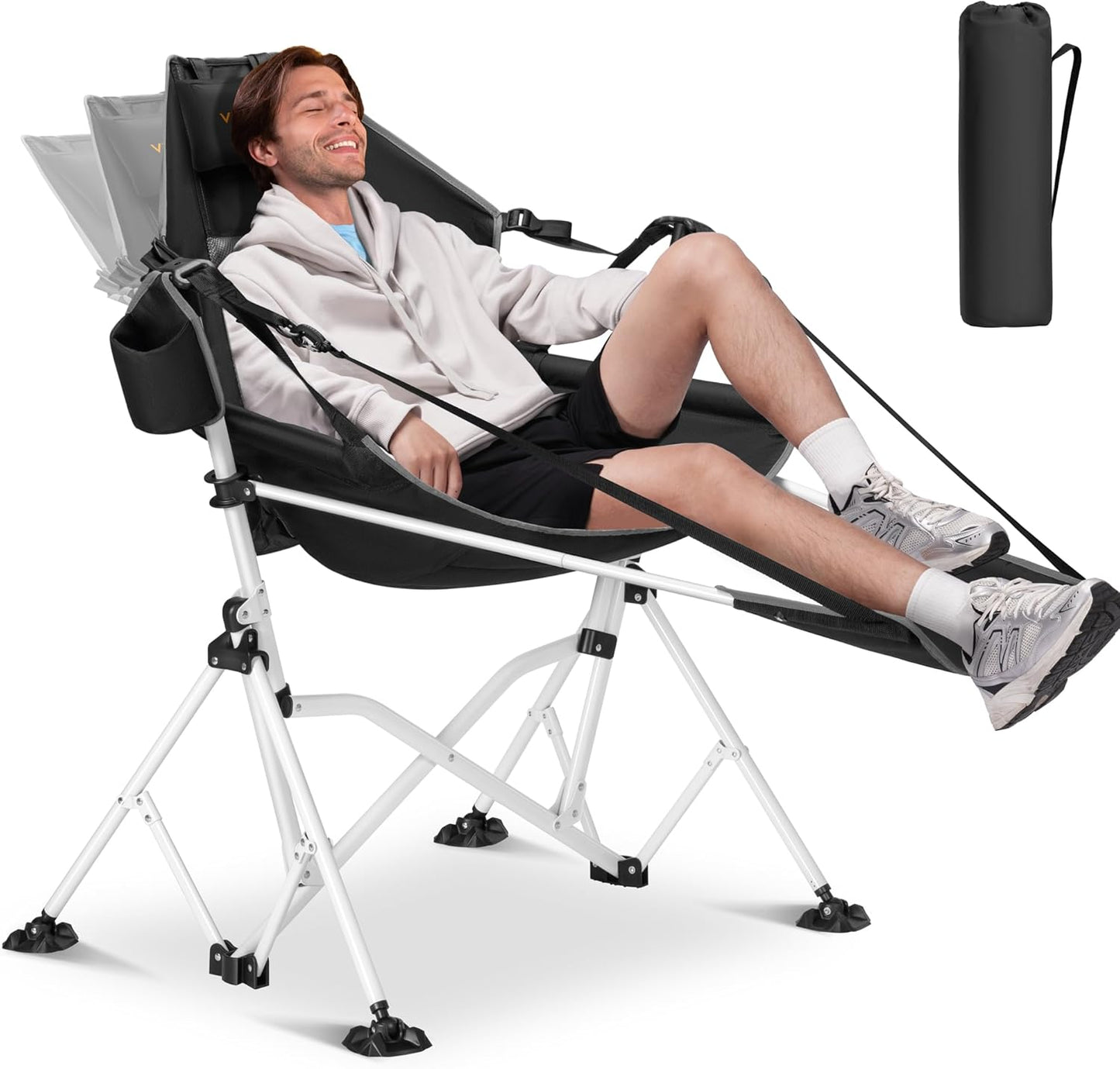 VIVOHOME Hammock Camping Chair with Adjustable Features