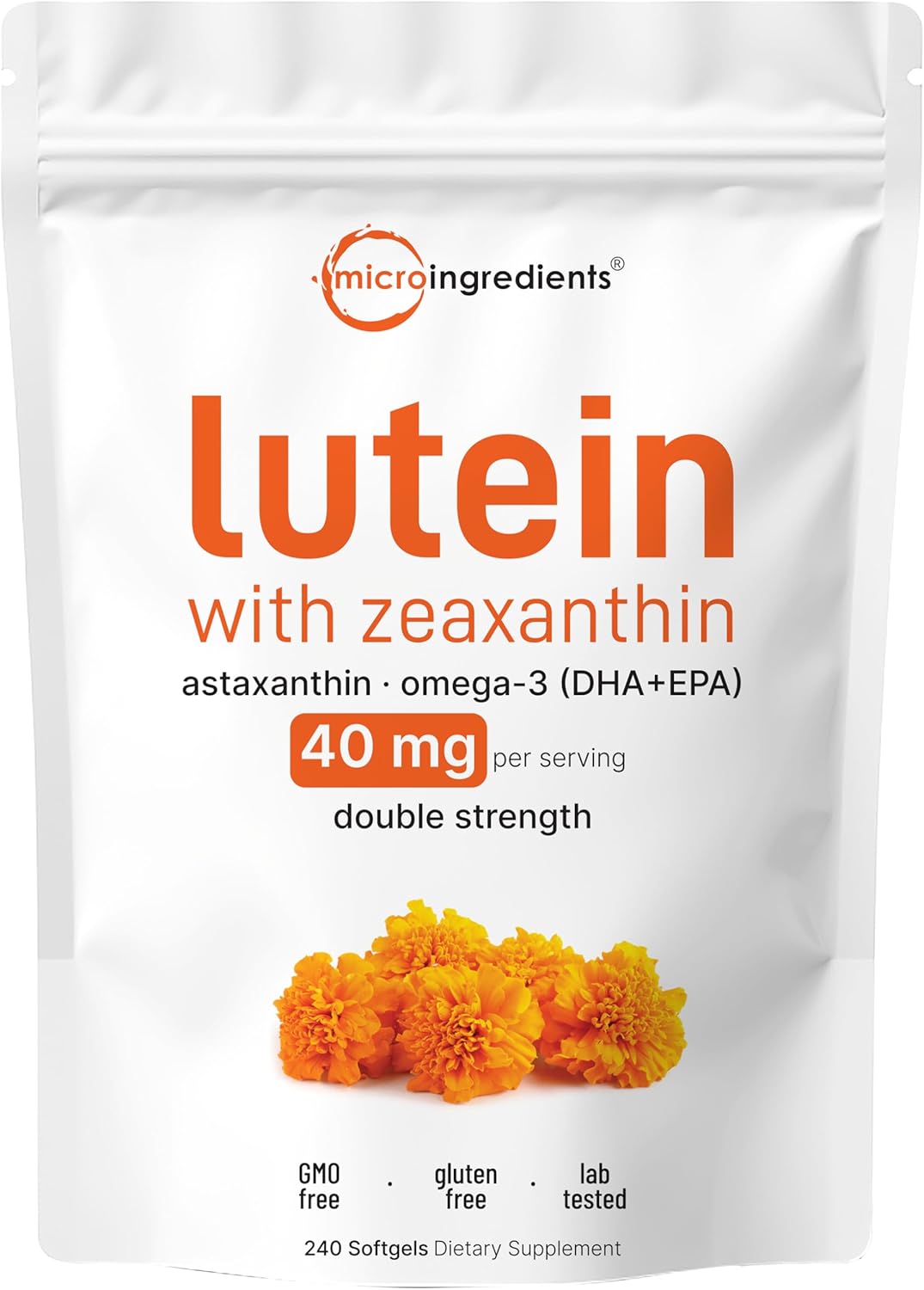 Premium Eye Health Supplement - 240 Softgels