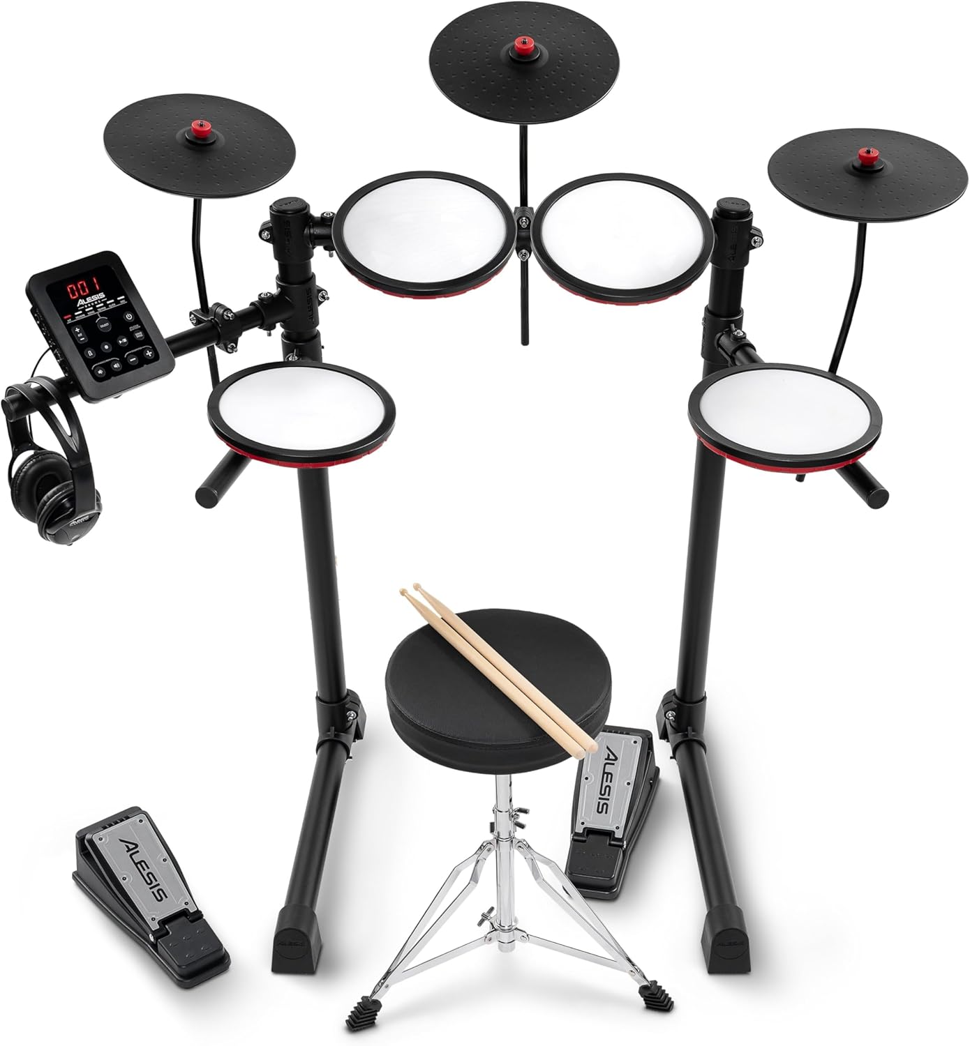 Alesis Turbo Max Electric Drum Set with Quiet Mesh Pads
