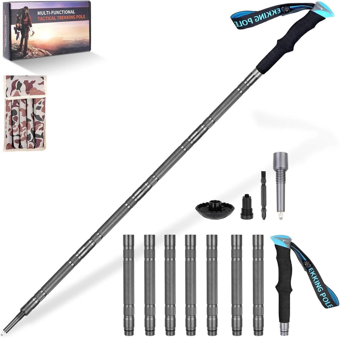 Detachable Hiking Stick: Ultimate Trekking Tool
