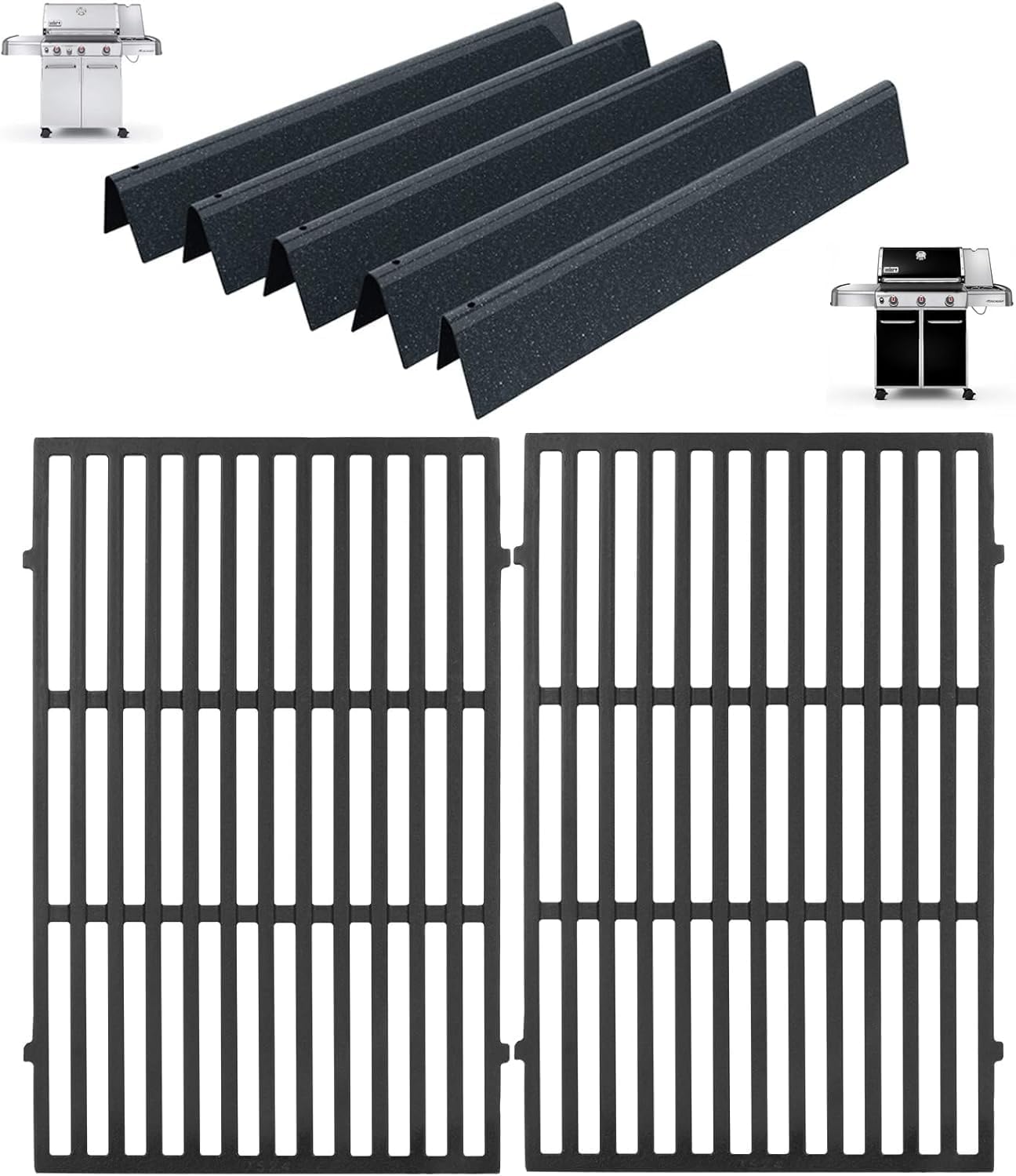 7524 Grill Grates & 7621 Flavorizer Bars for Weber Genesis 300