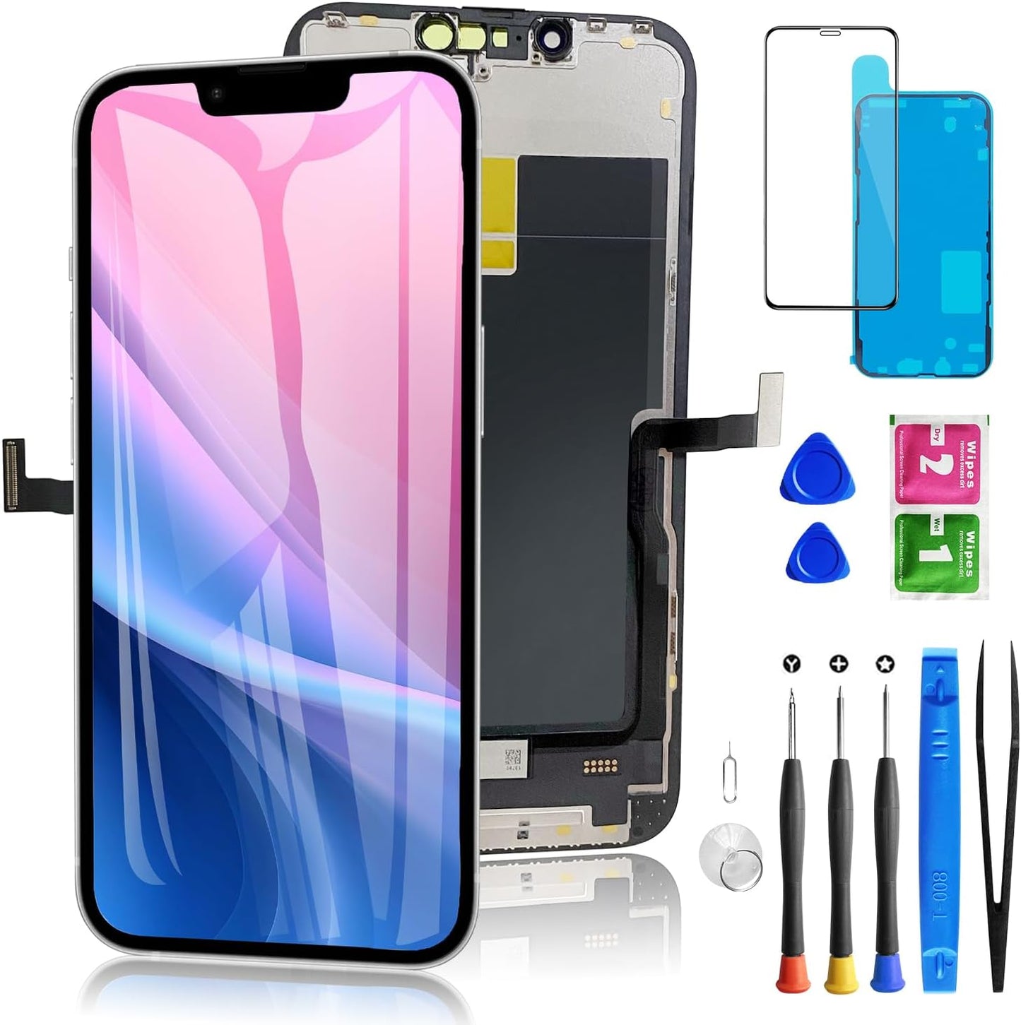 iPhone 13 Pro Screen Replacement with Tools and Adhesive Kit