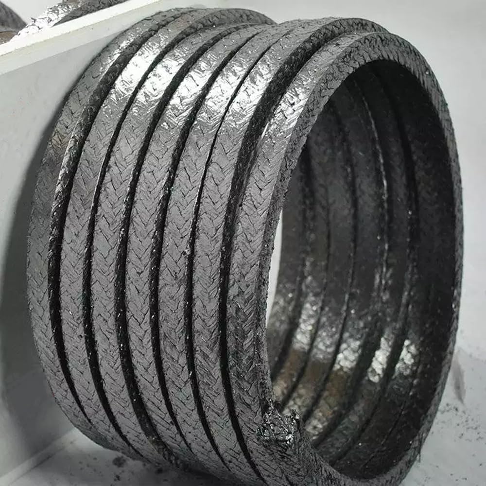 10 Feet Length Flexible Graphite Braided Compression Packing