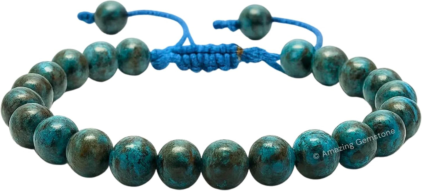Handmade Gemstone Crystal Bracelet for Protection and Healing