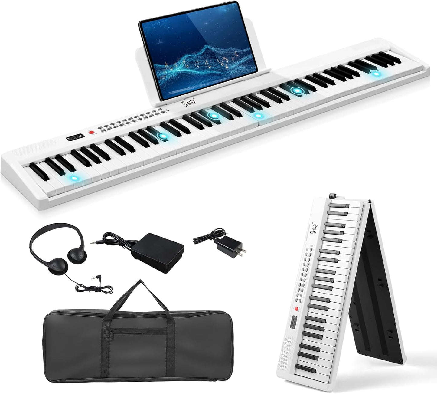 Imseigo Portable 88-Key Bluetooth MIDI Piano