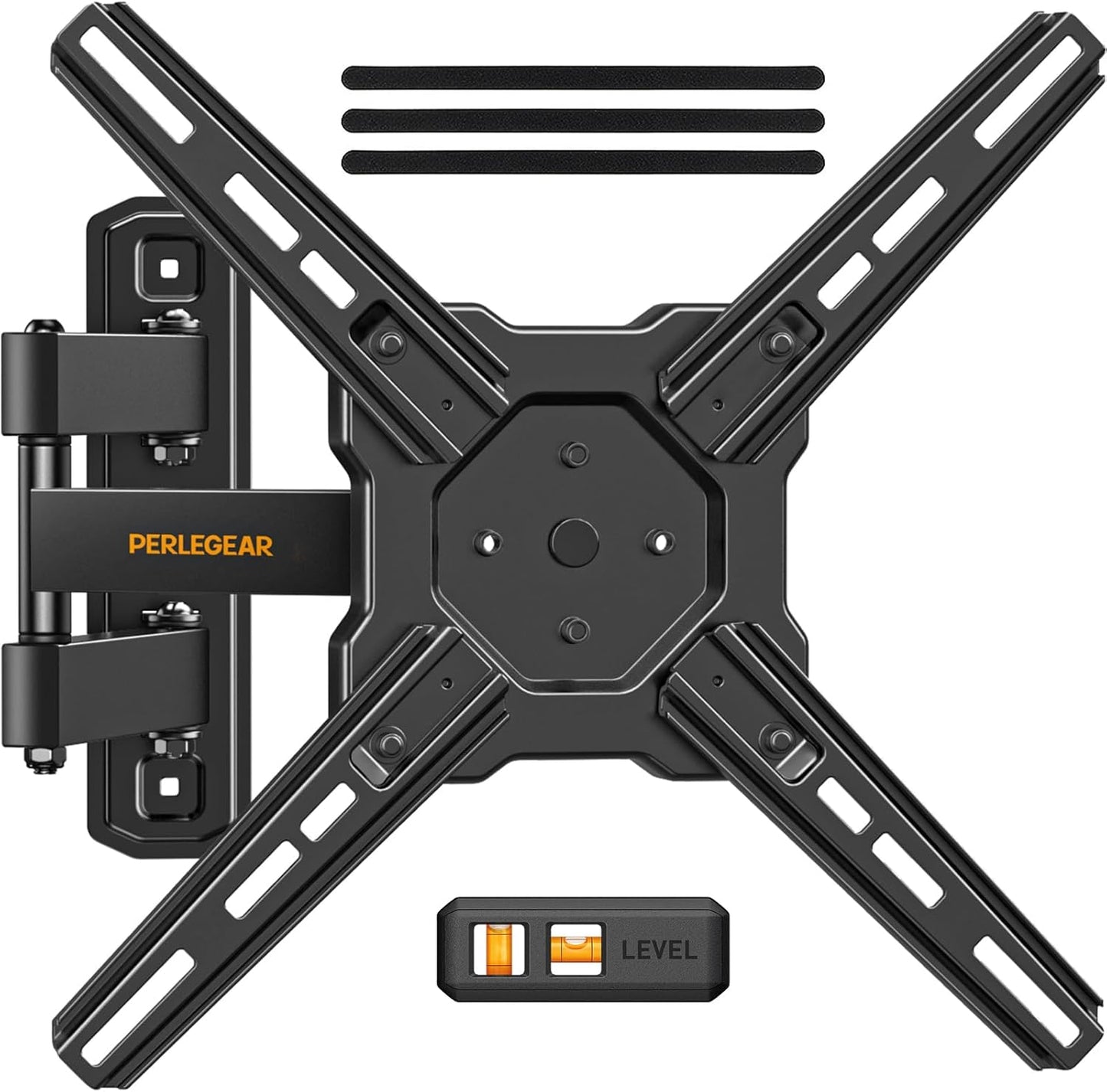 Perlegear Full Motion TV Wall Mount: Versatile Swivel & Tilt