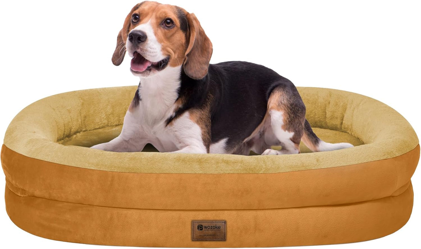 Orthopedic Waterproof Large Dog Bed with Memory Foam Support