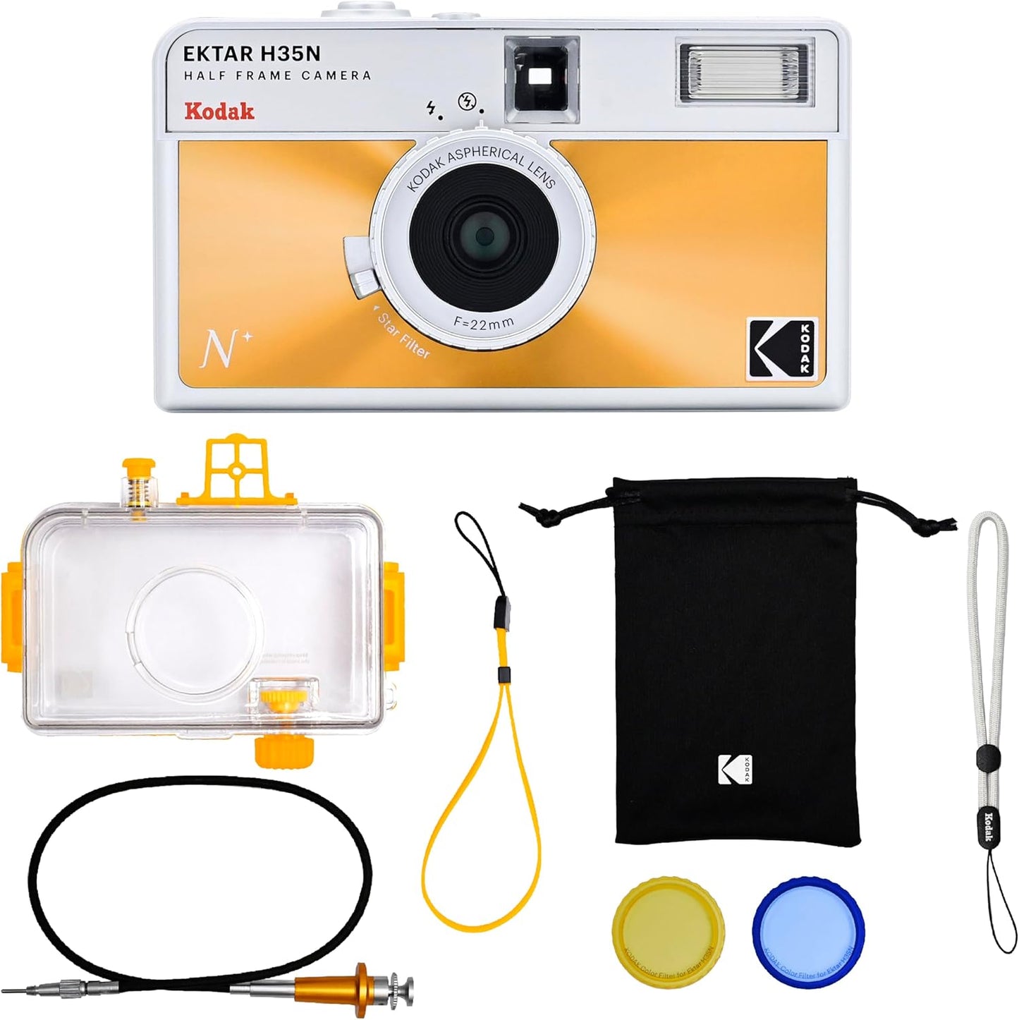KODAK EKTAR H35N Half Frame Film Camera for Creative Shots