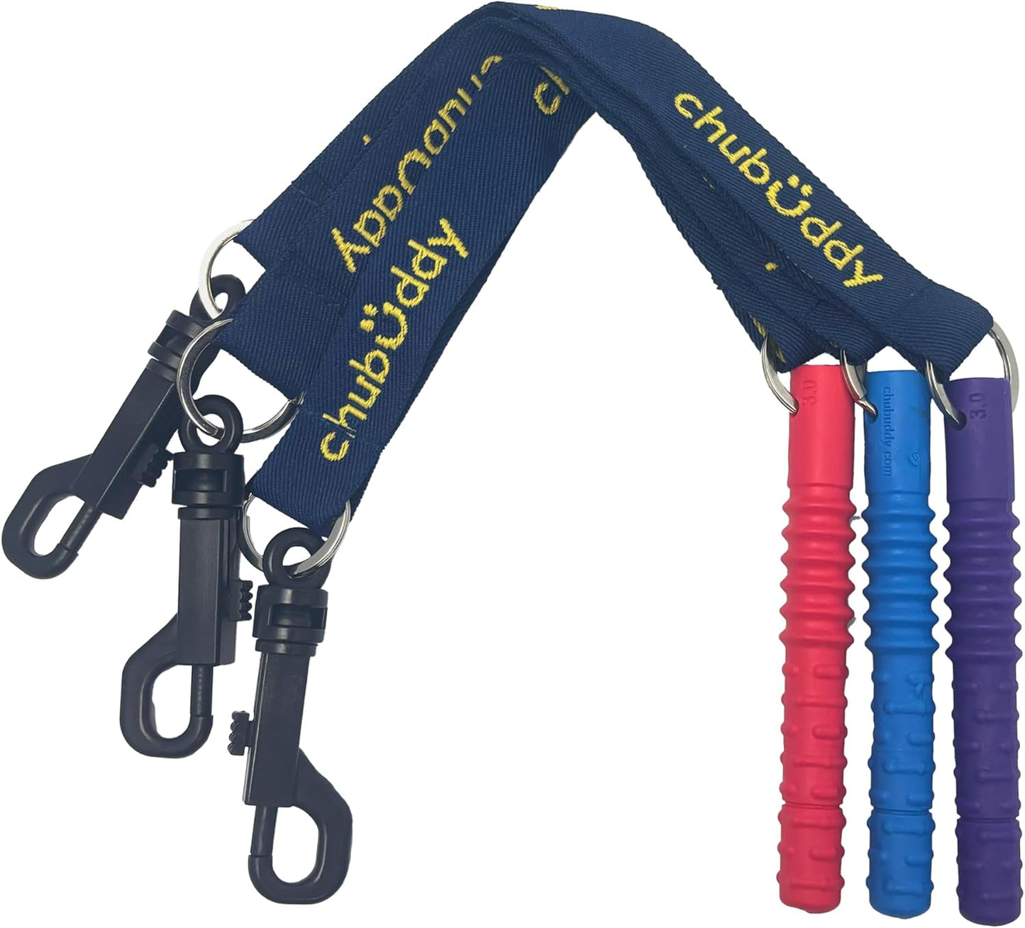 Chubuddy Tube Zilla 3 Pack Chewable Toy for Sensory Needs