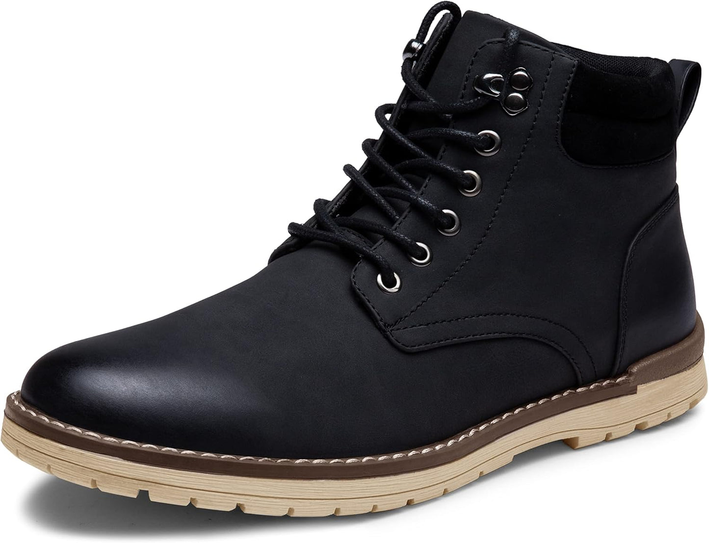 Vostey Men's Waterproof Casual Chukka Hiking Boots for Comfort
