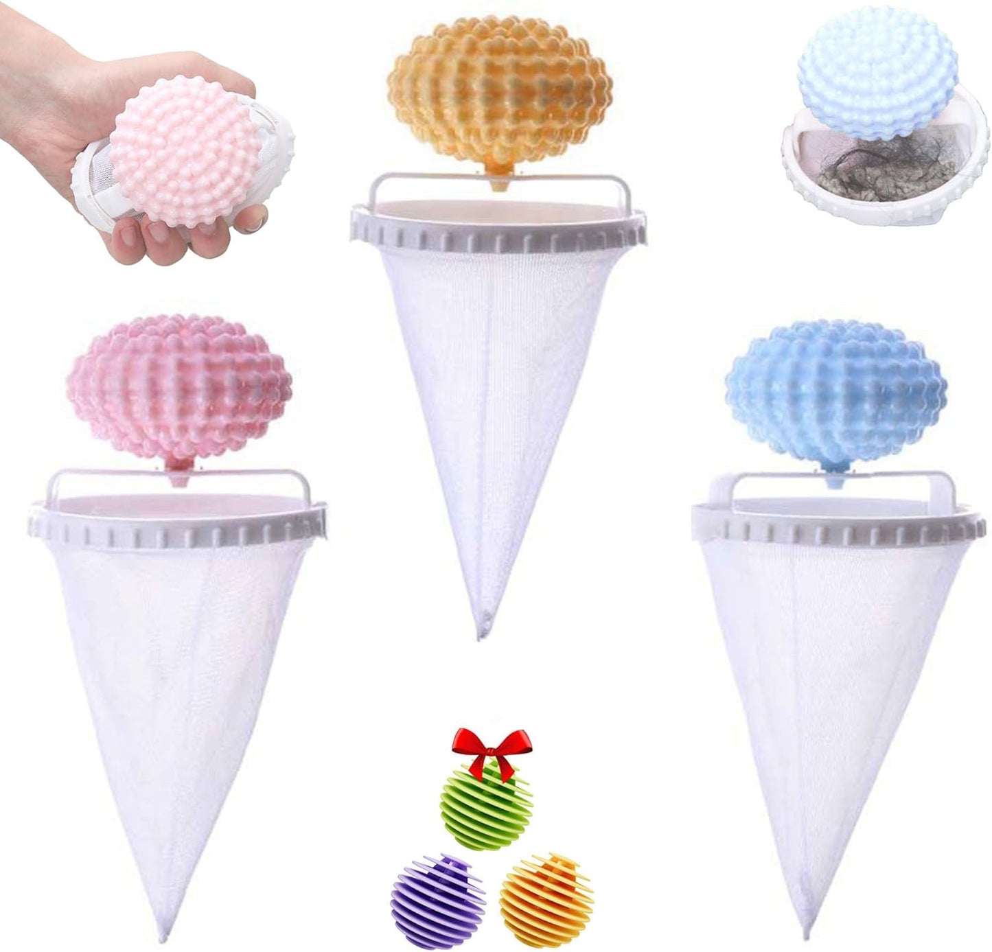 Effortless Laundry Pet Hair Removal (3 pcs)