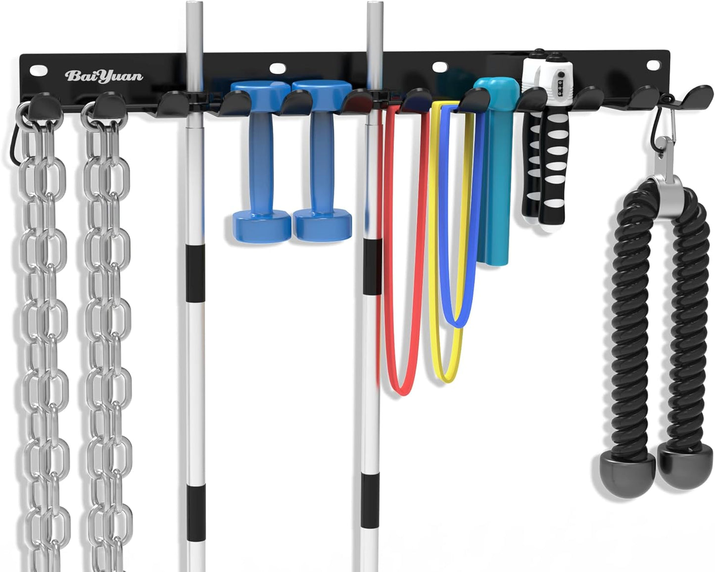 Home Gym Storage Rack - Heavy Duty Organizer for Fitness Gear