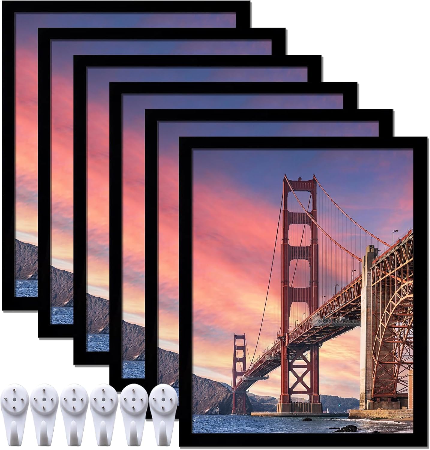 16x20 Picture Frame Set for Canvas Collage and Posters
