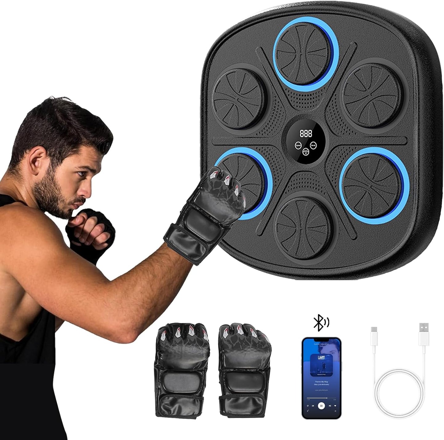 Irosiy Music Boxing Machine - Empower Fitness
