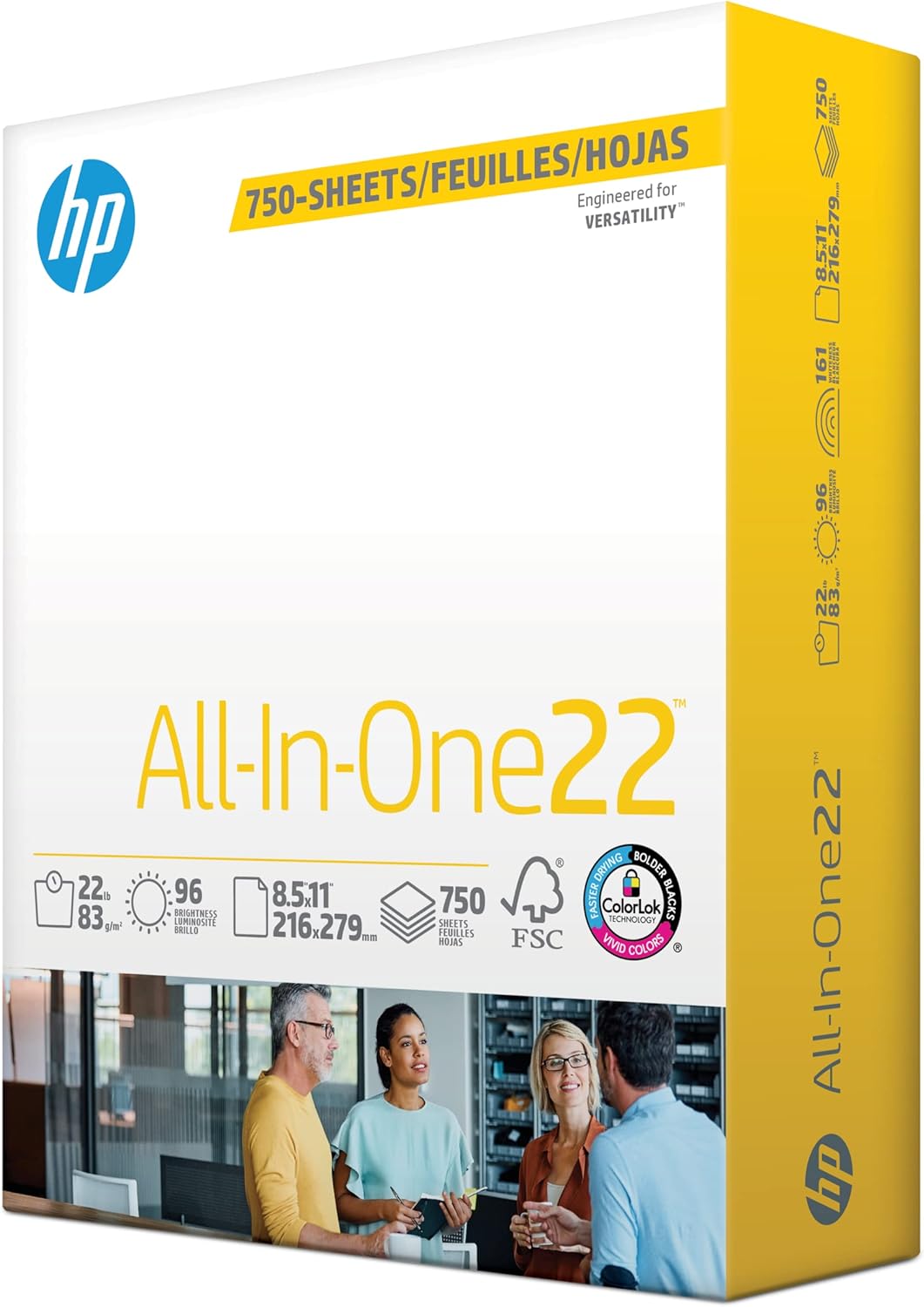 HP 8.5x11 All-In-One Paper | 22lb Mega Ream