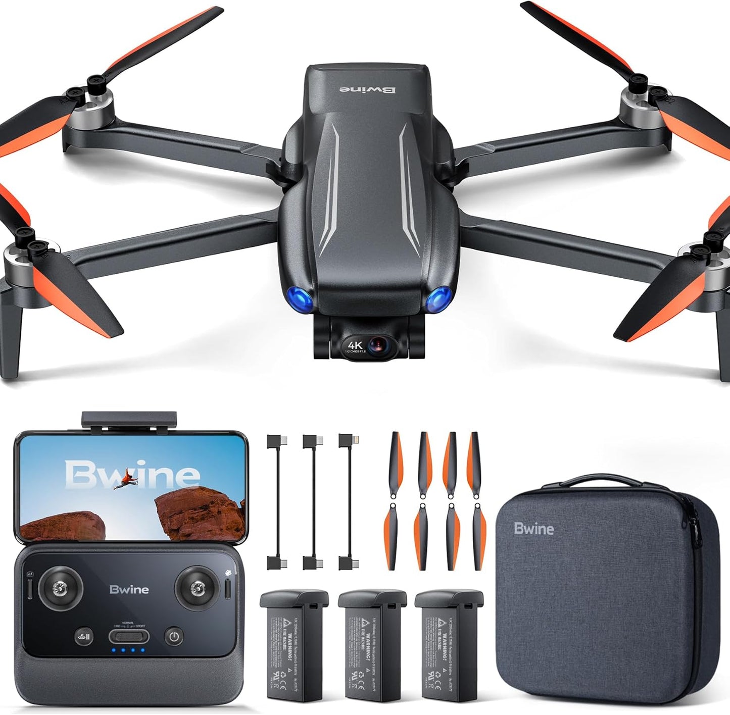 Bwine F7MINI 8K Photo Drone with 4K Video and Smart Features
