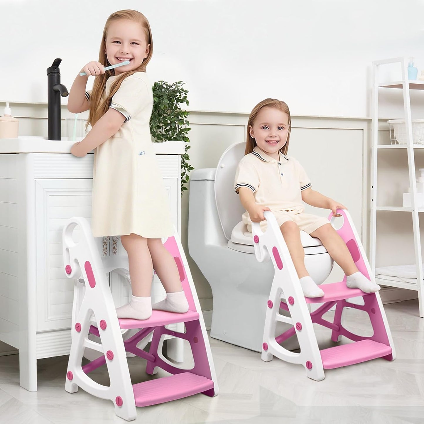 Primlect Potty Training Seat: 2-in-1 Toddler Toilet Solution