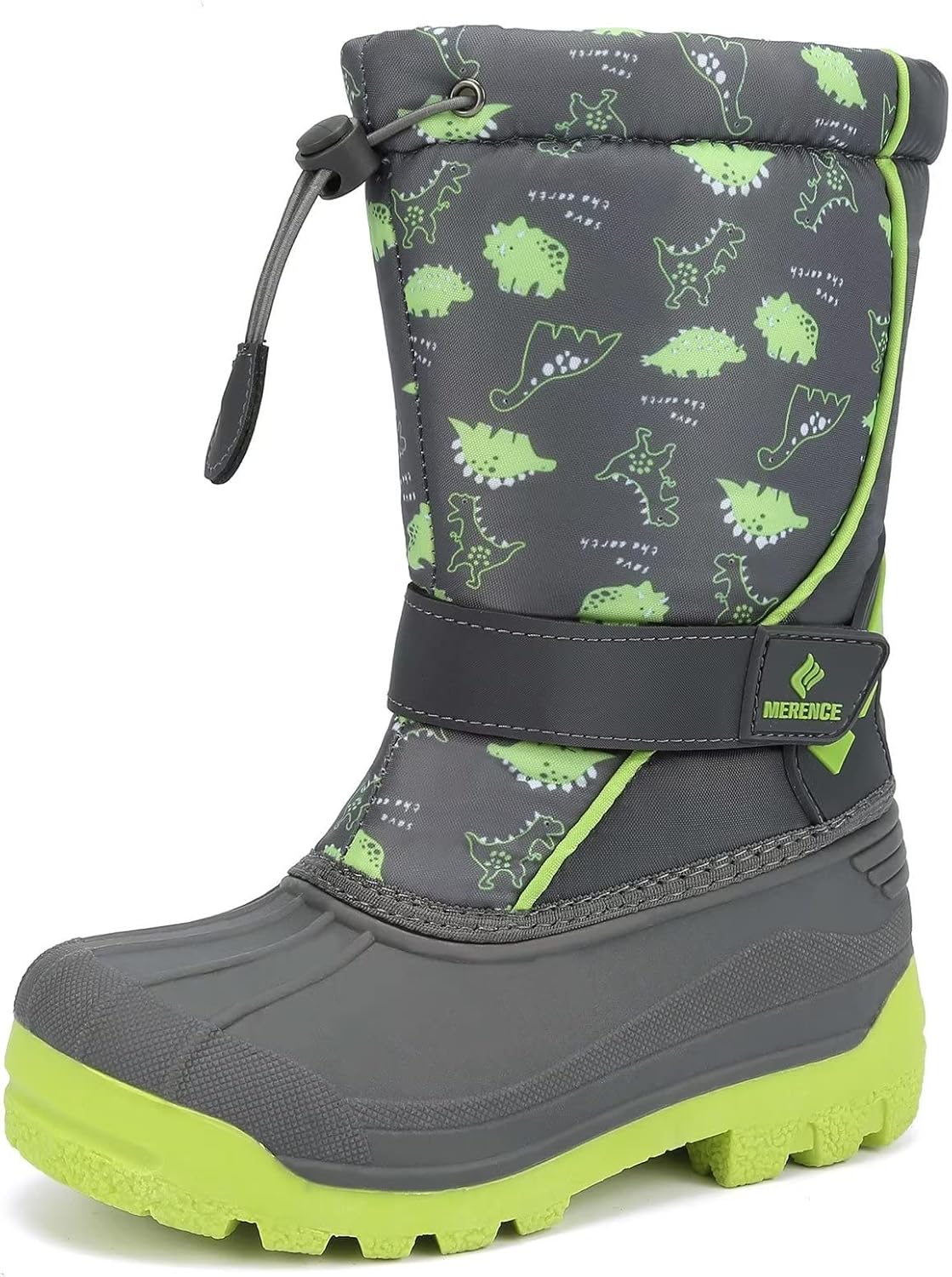 CIOR Kids Snow Boots for Boys Girls Waterproof Winter Fun