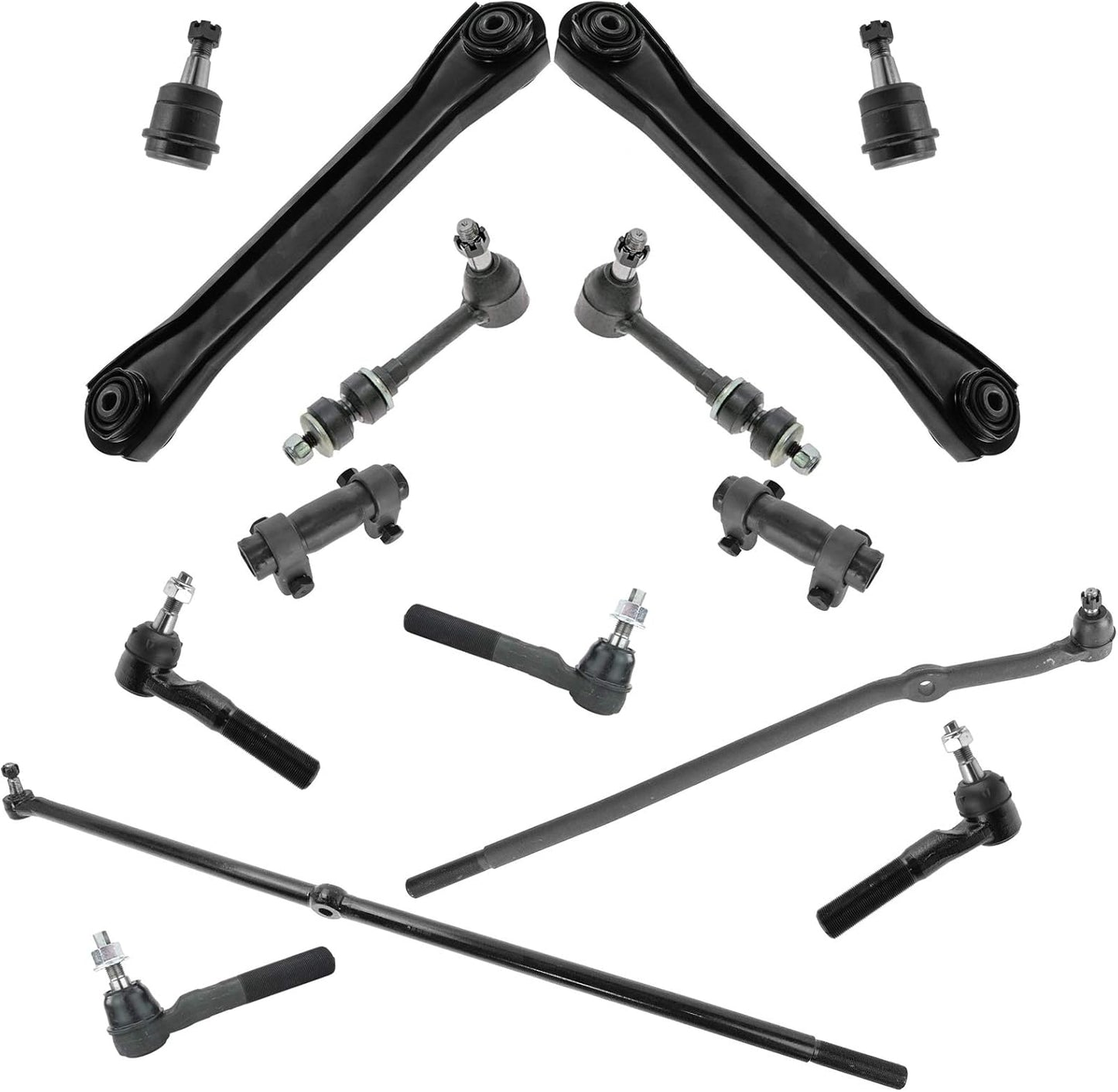 TRQ Front Steering & Suspension Kit for Dodge Ram 2500 3500