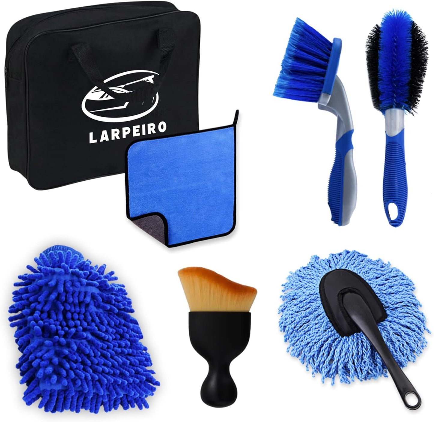 Ultimate Car Cleaning Brush Kit - No Scratch Tools