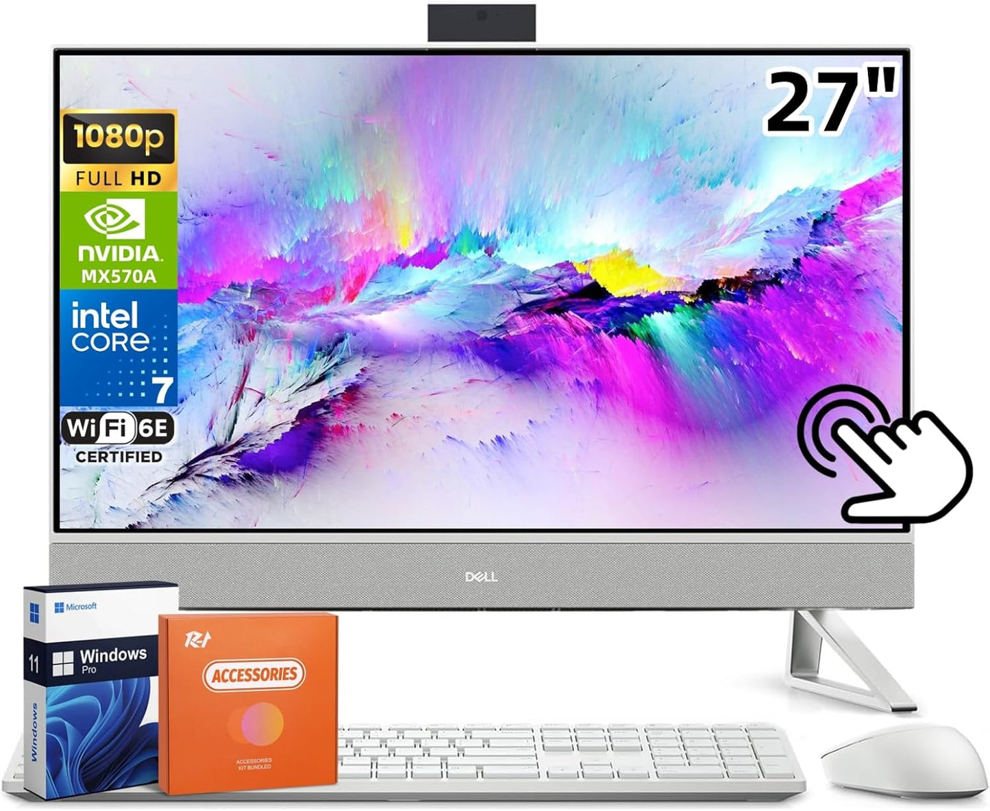 Dell Inspiron 7730 27 Touchscreen All in One Desktop Computer