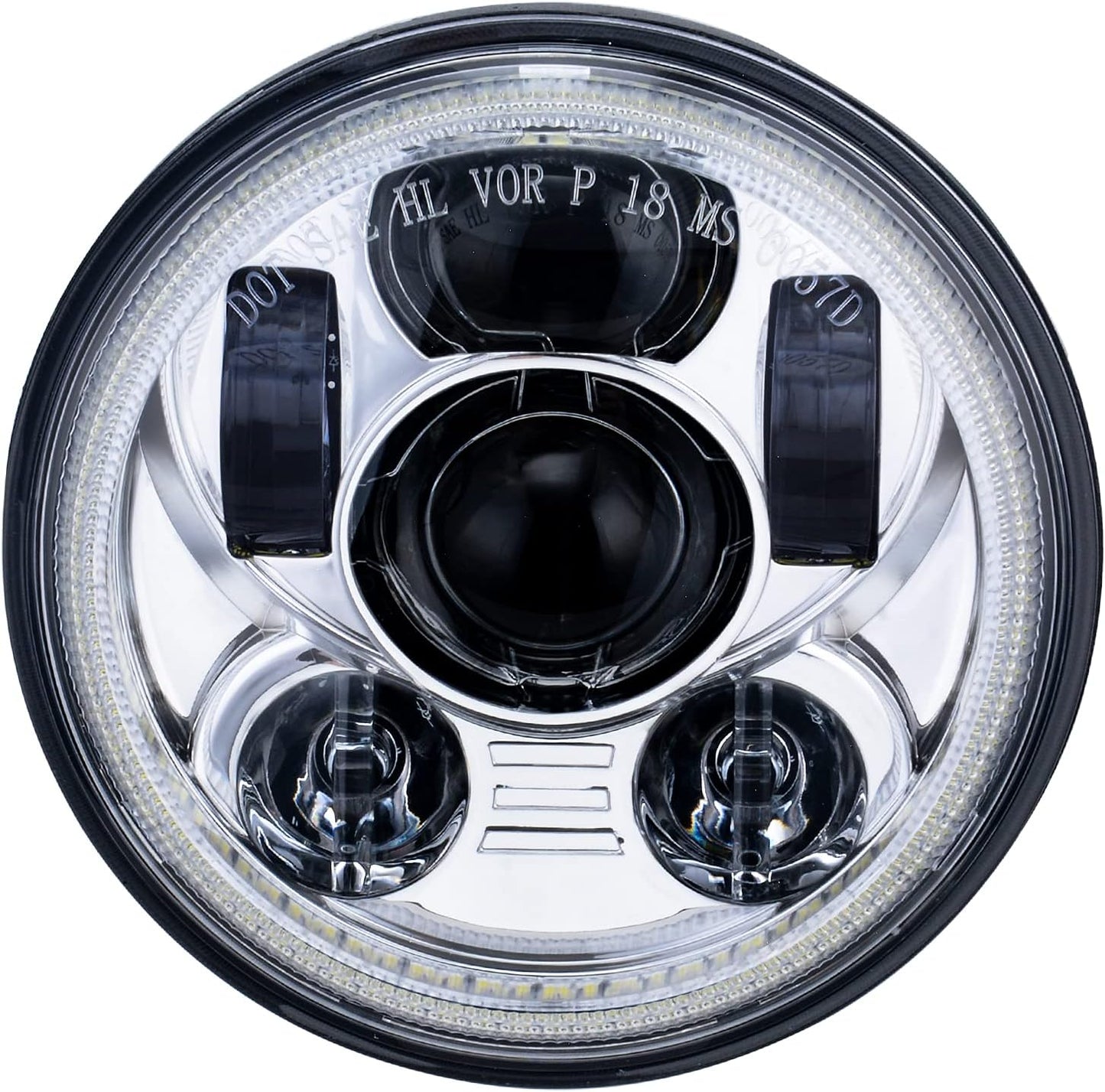 5-3/4 5.75 inch LED Motorcycle Headlight for Harley Models